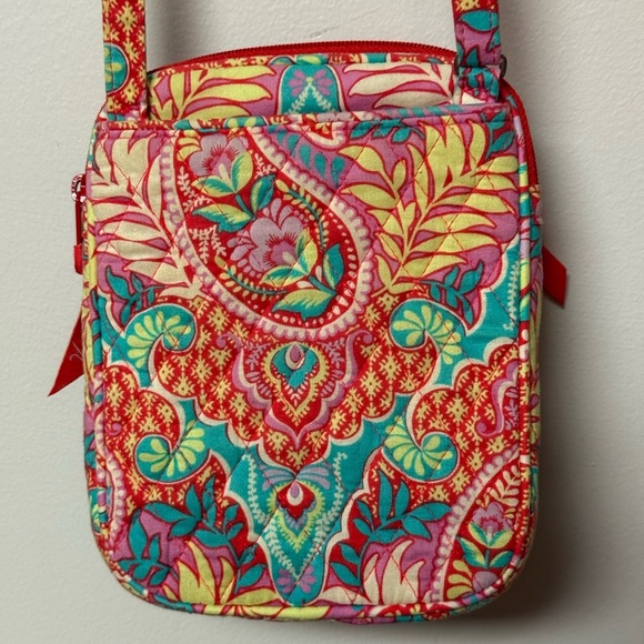 Vera Bradley Mini Hipster crossbody bag Retired Paisley in Paradise pattern - Picture 6 of 9